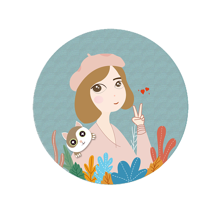 可爱少女插画临摹