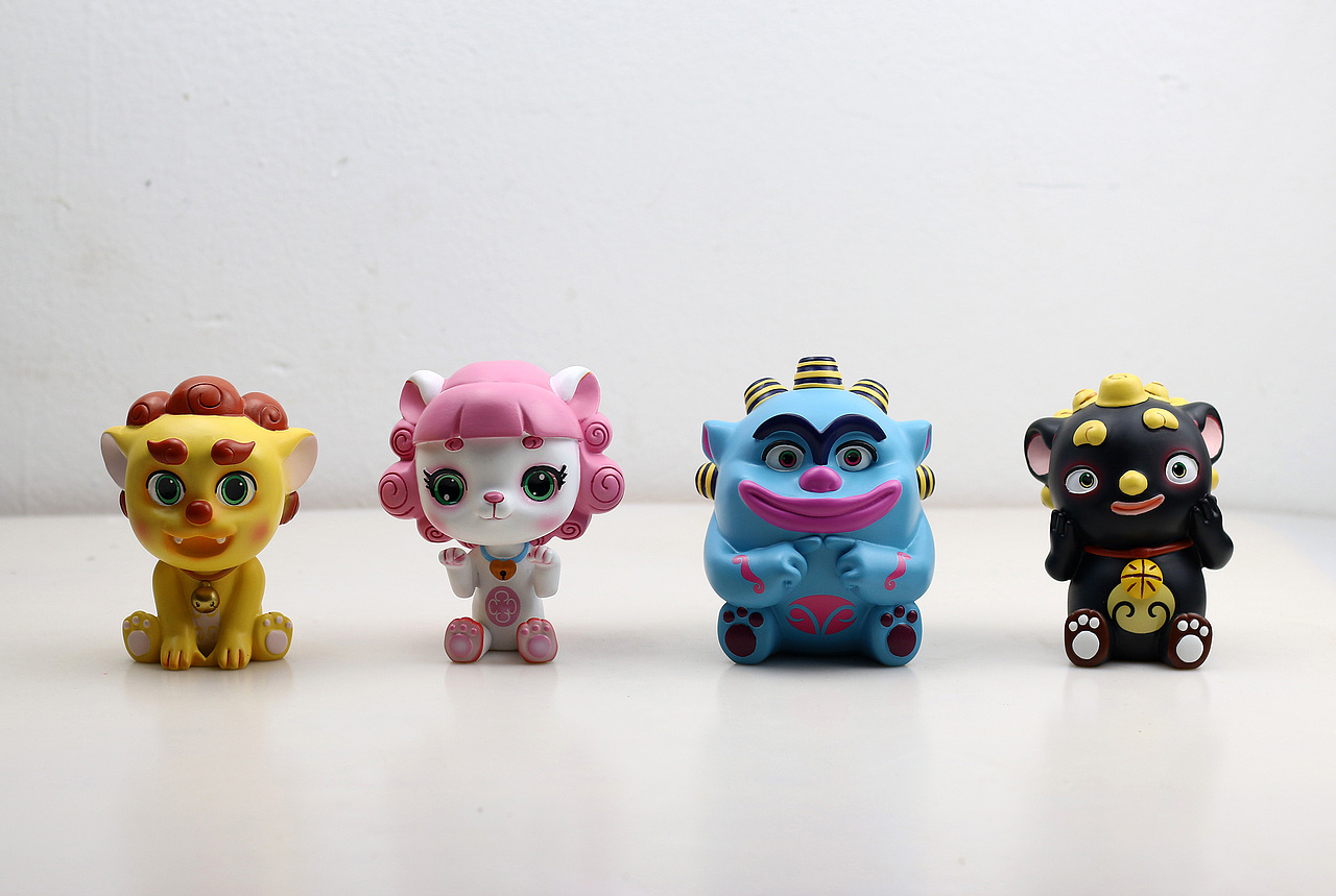 石狮城市IP形象设计,羽林造物x惠尚x功夫动漫