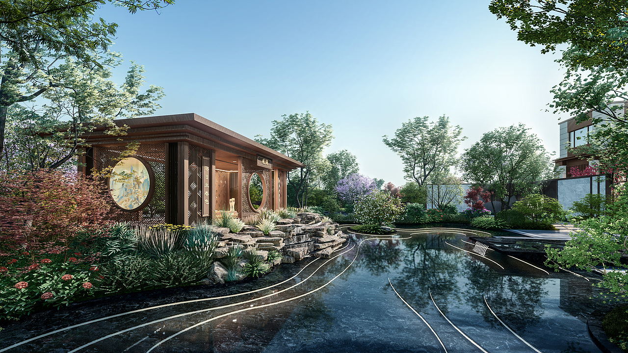 lumion示范区渲染效果图(七)