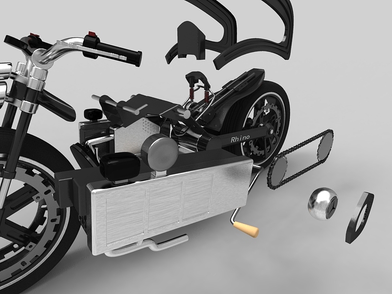 《曾想拥有的玩具》2013.9 Rhino建模