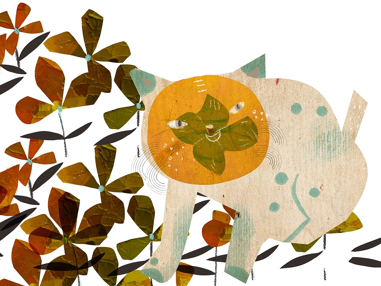 柿子猫（图ZMTMyOTgyNjE2） - 商业插画 - 站酷设计师梁柠檬梁柠檬原创素材 - 站酷ZCOOL