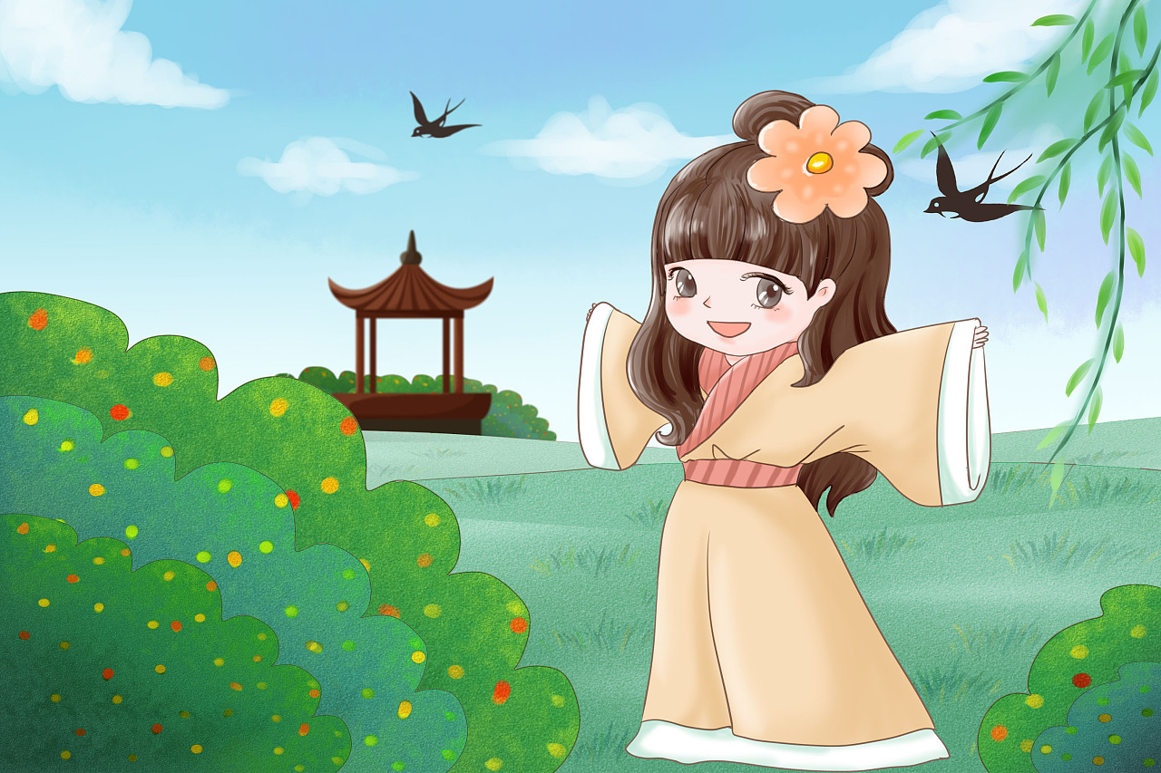 前 28 0 0 镇江  |  插画师 春 春日 春天 春来了 阳春 阳春三月 卡通