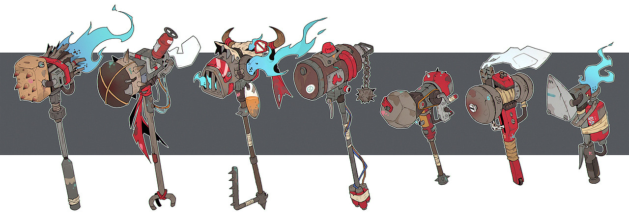 近期练习（图ZMjA4NDI2MjM2） - 游戏原画 - 站酷设计师甲鱼baku原创素材 - 站酷ZCOOL