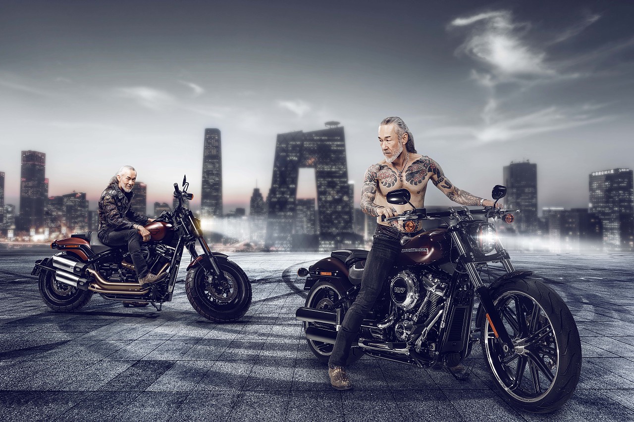 不良牧师修图合成