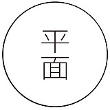 平面里的头像