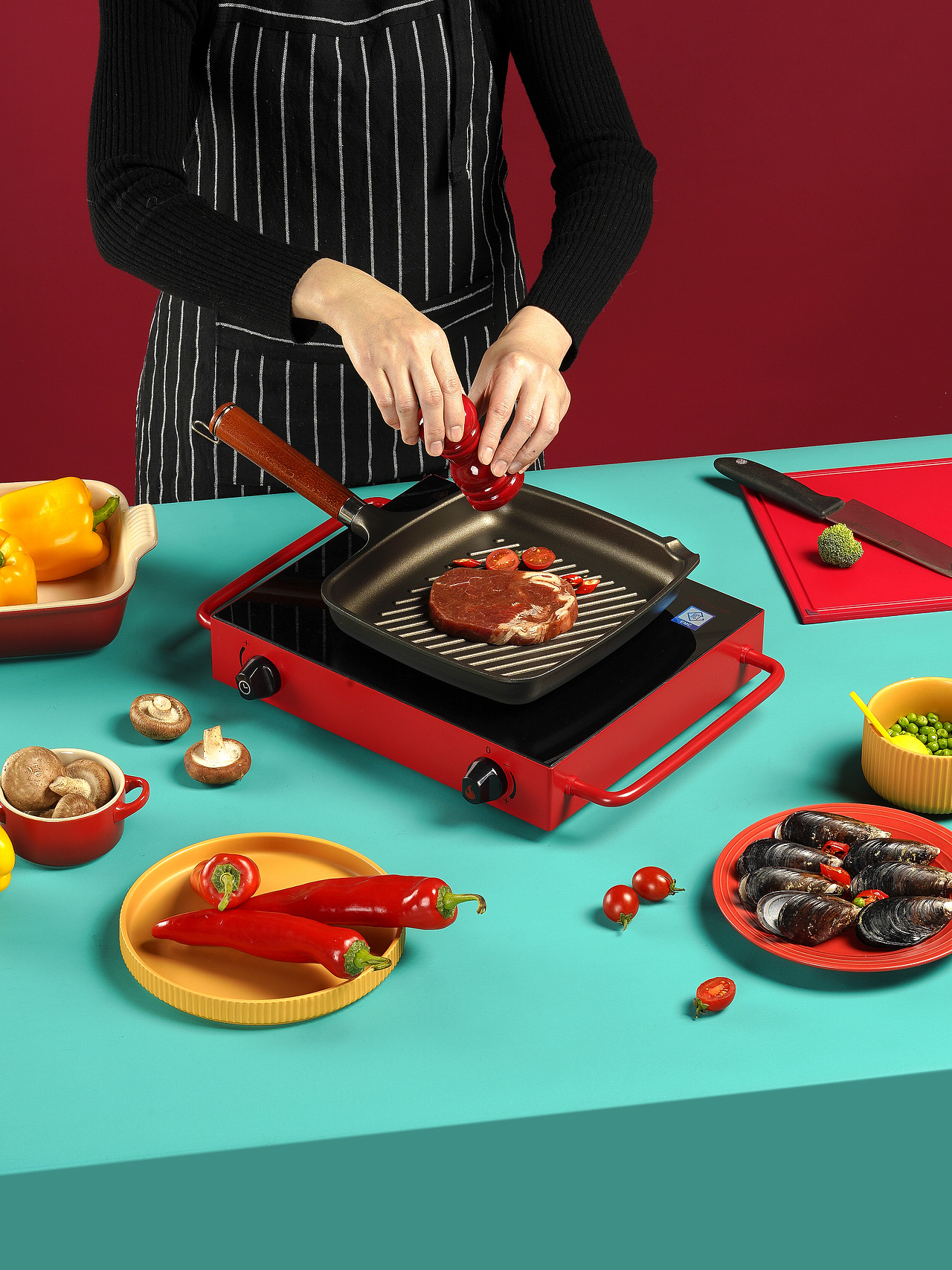 瘋狂菠蘿 意大利P牌鍋具拍攝（圖ZMTg5MzUyODA4） - 產(chǎn)品攝影 - 站酷設(shè)計(jì)師瘋狂菠蘿原創(chuàng)素材 - 站酷ZCOOL