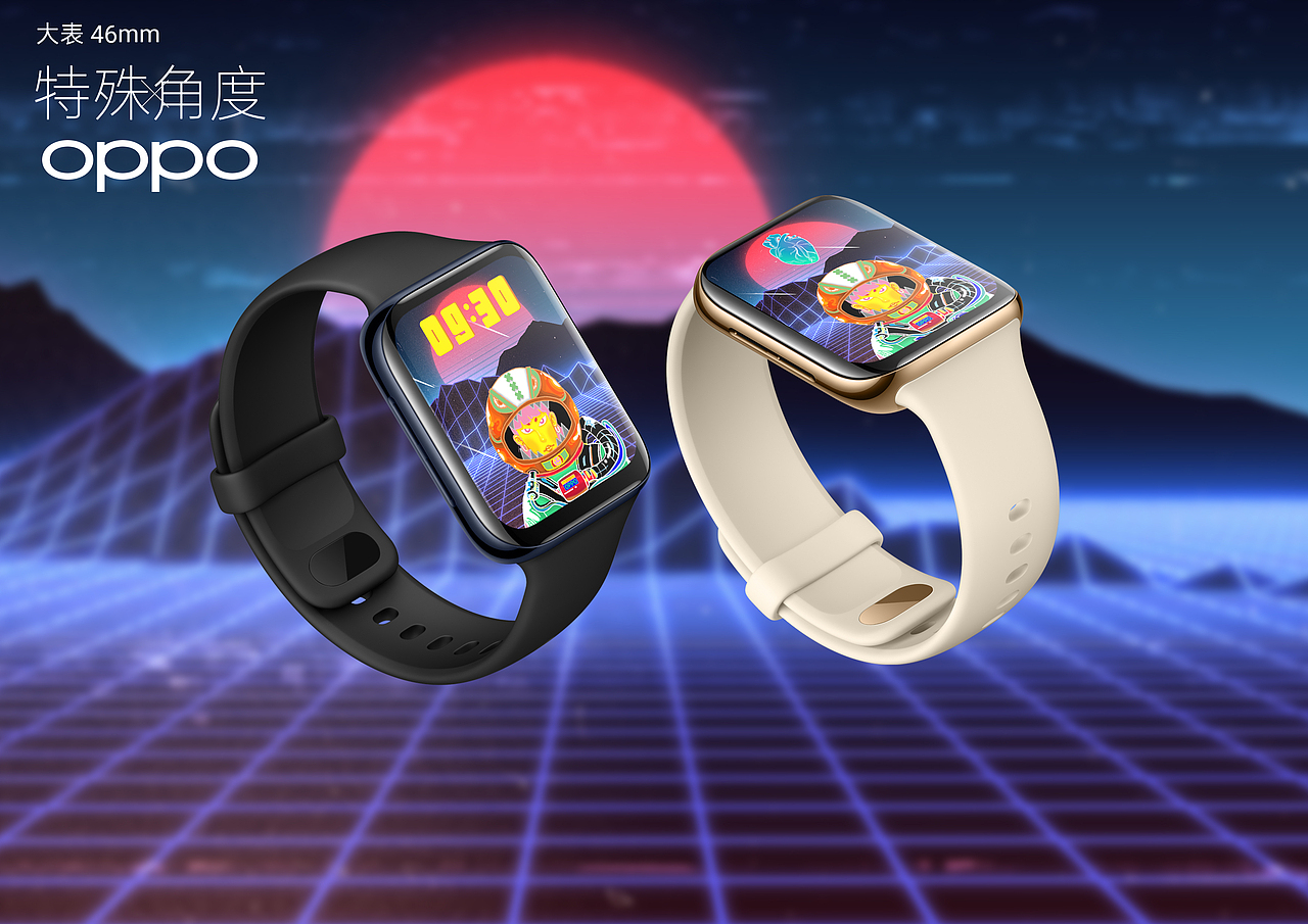 萬物皆可盤盤盤-OPPO Watch表盤創(chuàng)意設(shè)計（圖ZMjA3ODcxMzY4） - 主題/皮膚 - 站酷設(shè)計師五藏小次郎原創(chuàng)素材 - 站酷ZCOOL