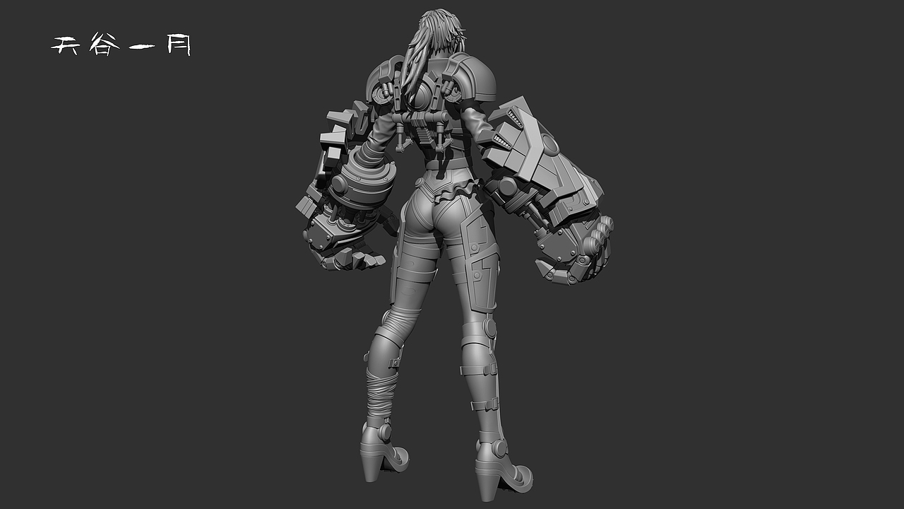 英雄联盟皮城执法官模型