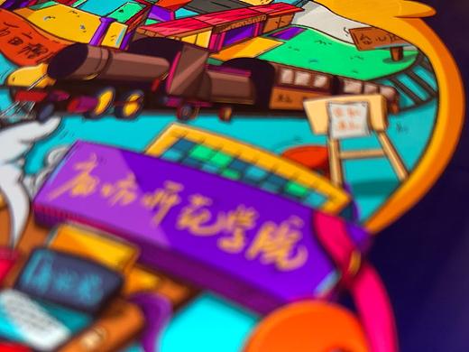 【Illustrations】站酷13th-這是我走過(guò)的城（個(gè)人主頁(yè)-ZMzcwMjkzODg=） - 創(chuàng)作習(xí)作 - 站酷設(shè)計(jì)師一噸鯨魚(yú)又原創(chuàng)素材 - 站酷ZCOOL