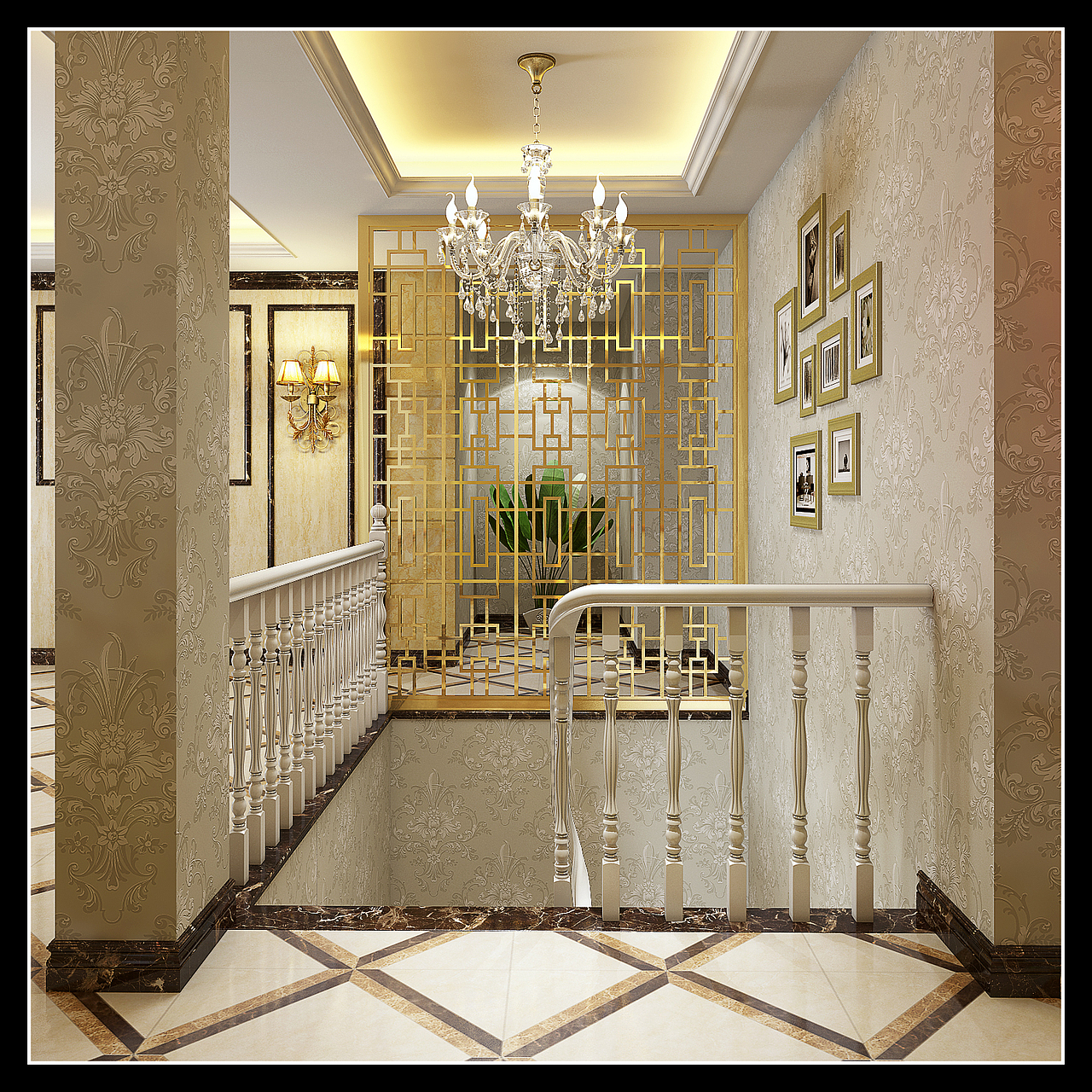 复式别墅楼梯楼梯方案