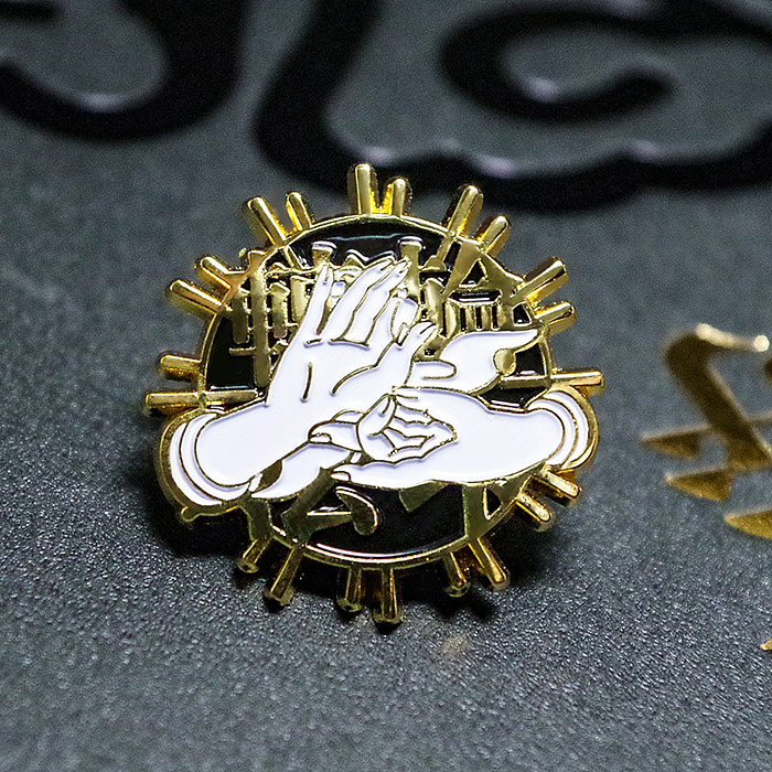 红胶囊原创设计【佛教手印】系列徽章