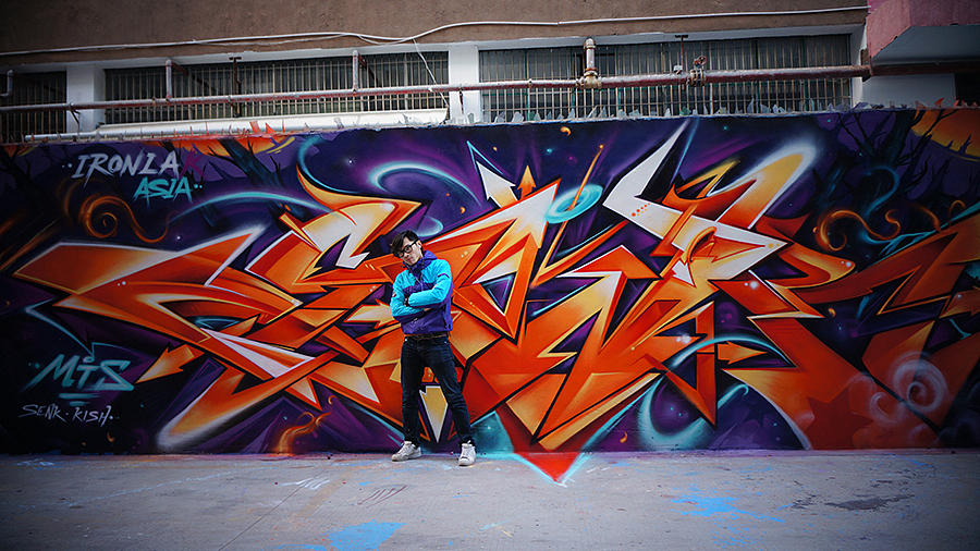 MTS 深圳涂鸦之行 黑暗掠食者（图ZODU4MjEwOA==） - 绘画 - 站酷设计师MTS_GRAPHIC原创素材 - 站酷ZCOOL