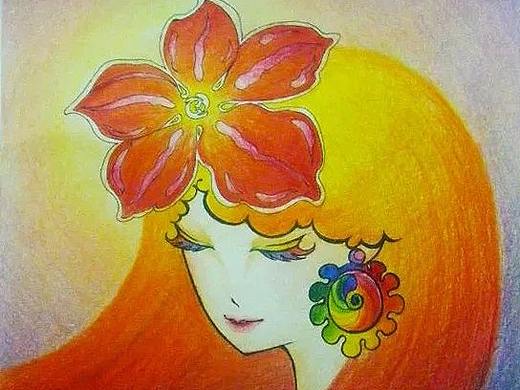 初次与彩铅的邂逅