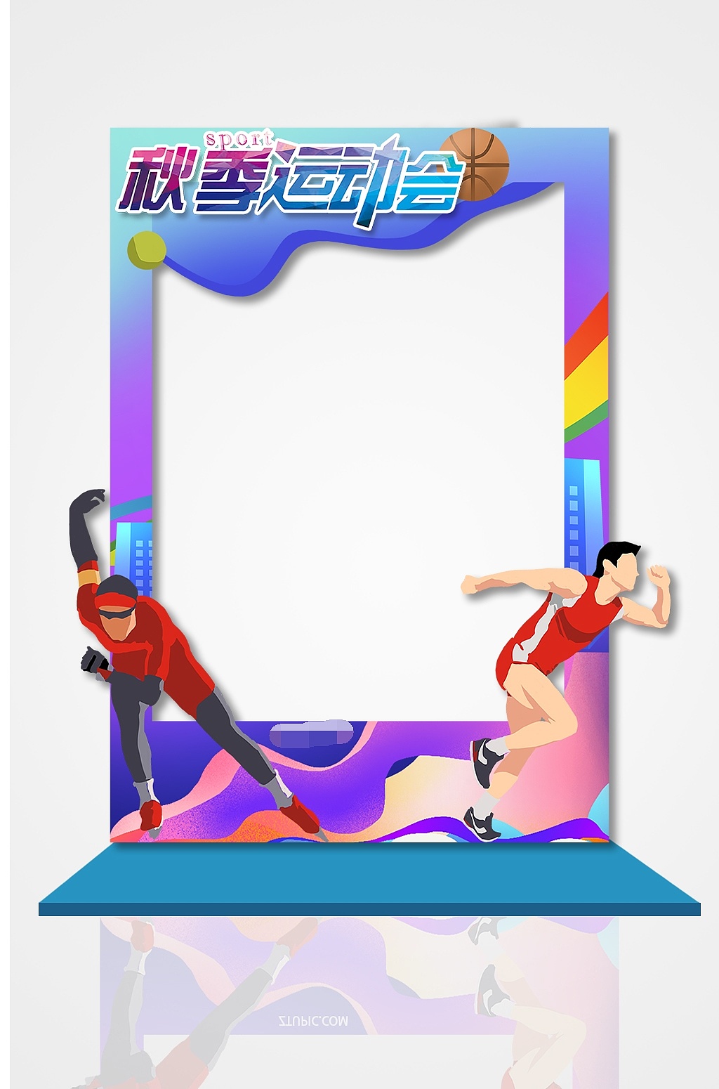 运动拍照框|平面|海报|j自在 - 原创作品 - 站酷 (zcool)