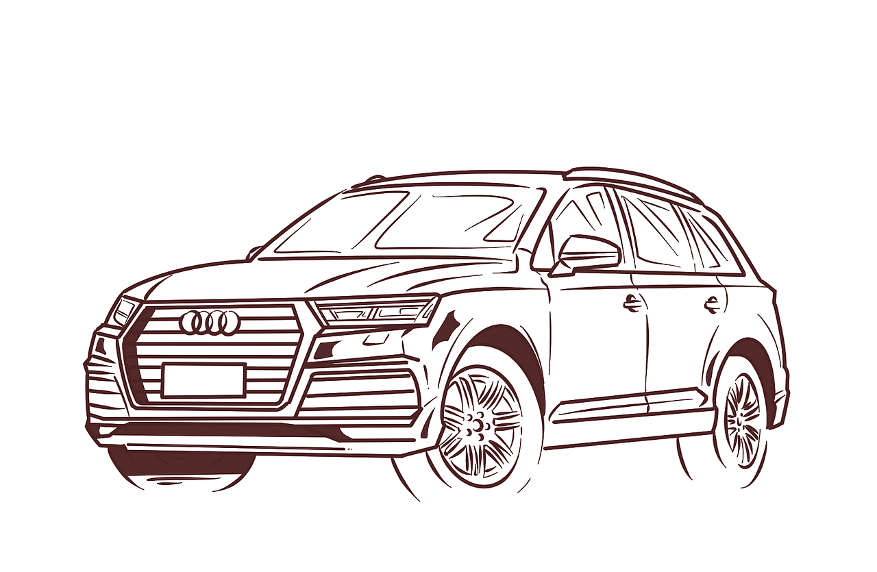 汽车项目（图ZMTIxMTQwNjA0） - 商业插画 - 站酷设计师乐心lx原创素材 - 站酷ZCOOL