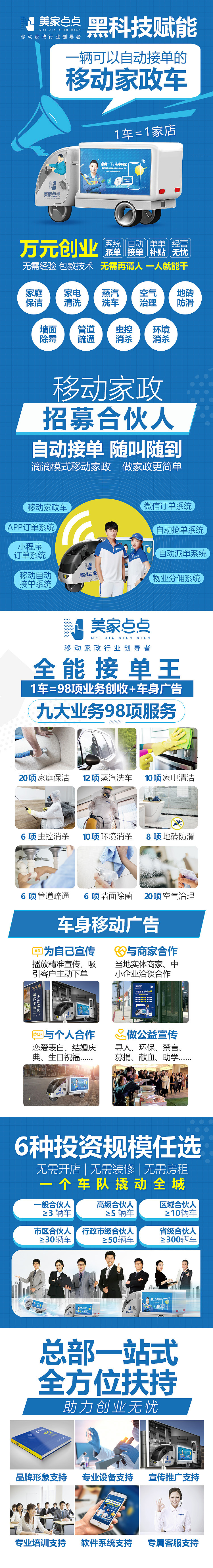 移动端招商广告页 h5