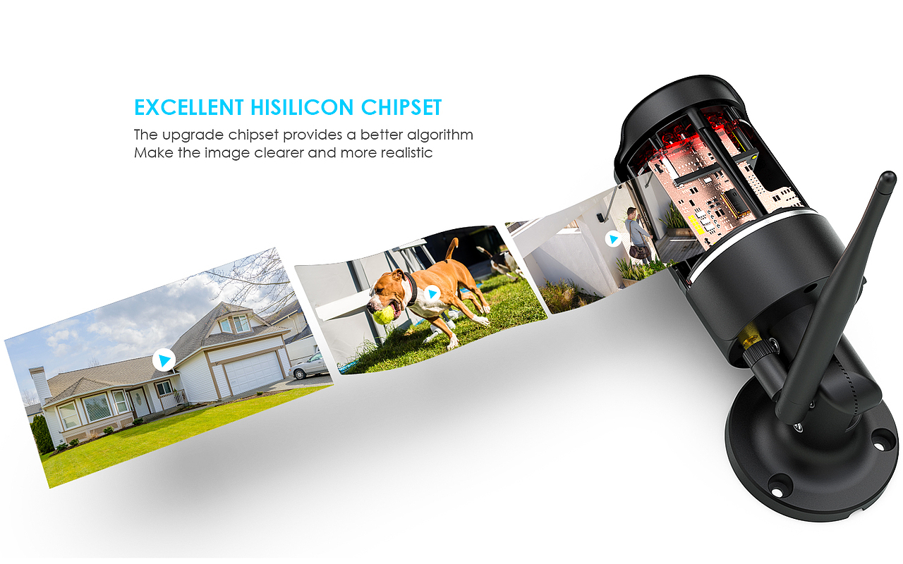 亚马逊室外安防摄像头图