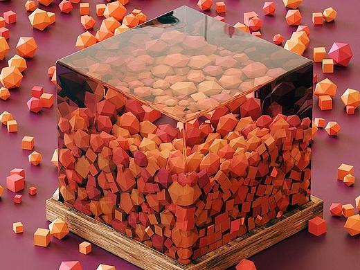 C4D进阶项目——使用C4D+OC 制作自由创作类海报渲染