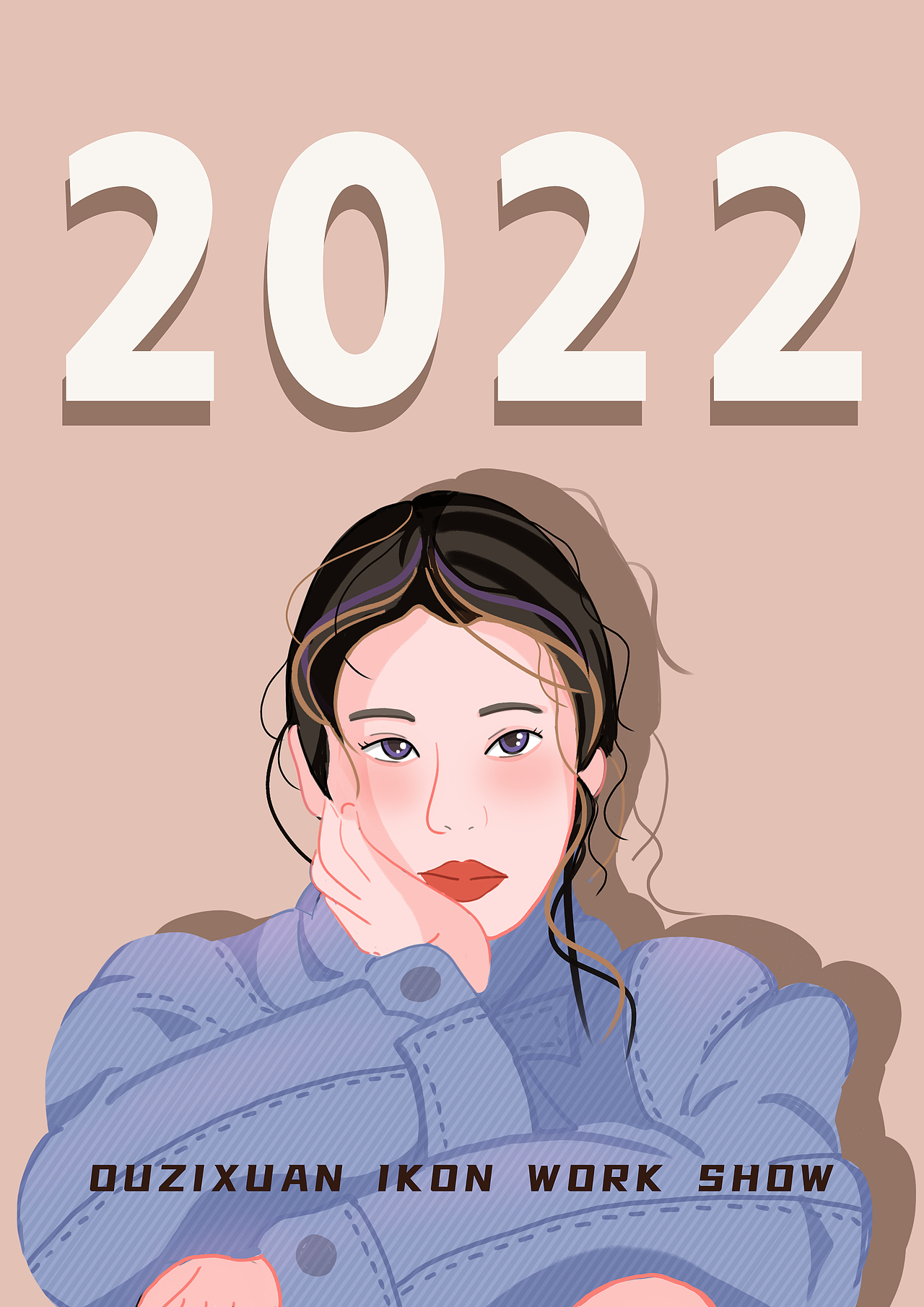 2022年 人物头像插画