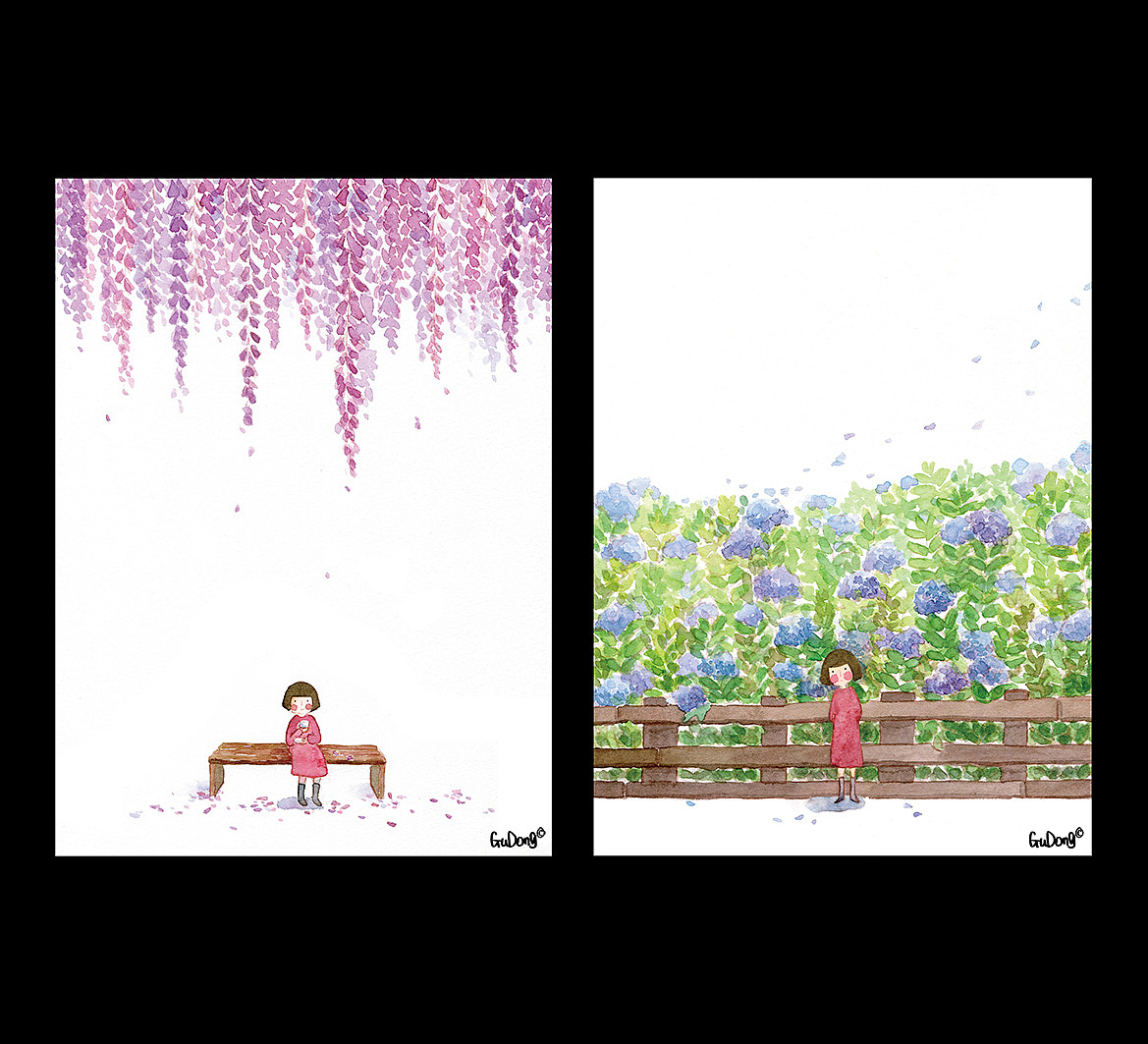 水彩合集（图ZNTgyNTY4NTY=） - 商业插画 - 站酷设计师小妃妃Odette原创素材 - 站酷ZCOOL
