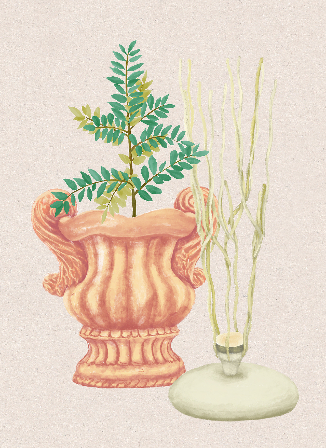 插花艺术（图ZMjEyNTUwMDA4） - 创作习作 - 站酷设计师插画师林三原创素材 - 站酷ZCOOL