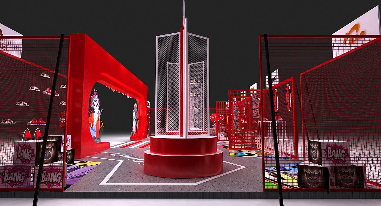 国潮路演快闪京东潮牌街