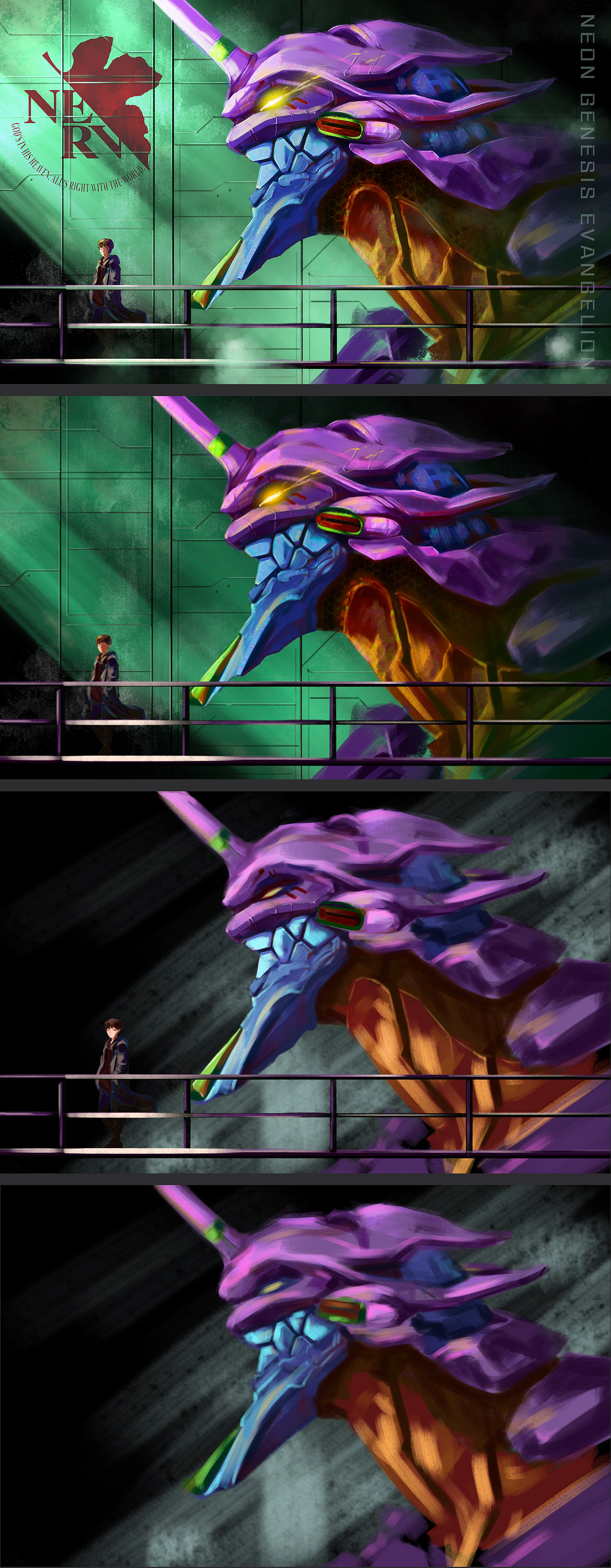 初號機覺醒（圖ZMjU0MDExNzIw） - 創(chuàng)作習(xí)作 - 站酷設(shè)計師木希豆芽菜原創(chuàng)素材 - 站酷ZCOOL