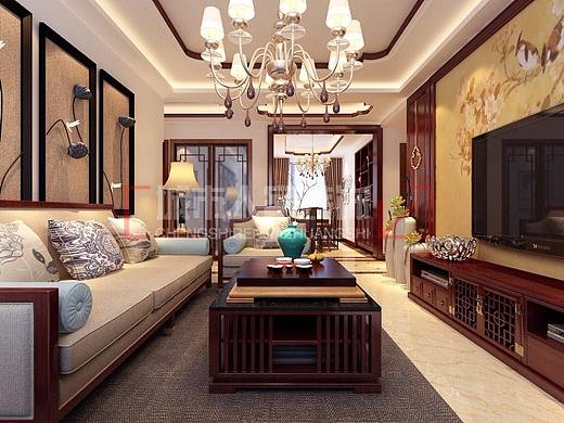 滨州城市人家| 中海福邸160平现代中式风格装饰装修