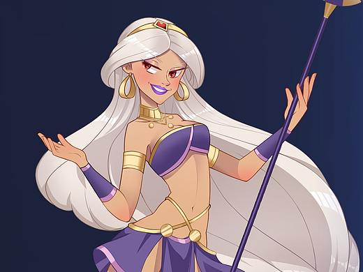 沙漠蔷薇（个人主页-ZNDI3NjE1NjQ=） - 概念设定 - 站酷设计师萌牙吉吉原创素材 - 站酷ZCOOL