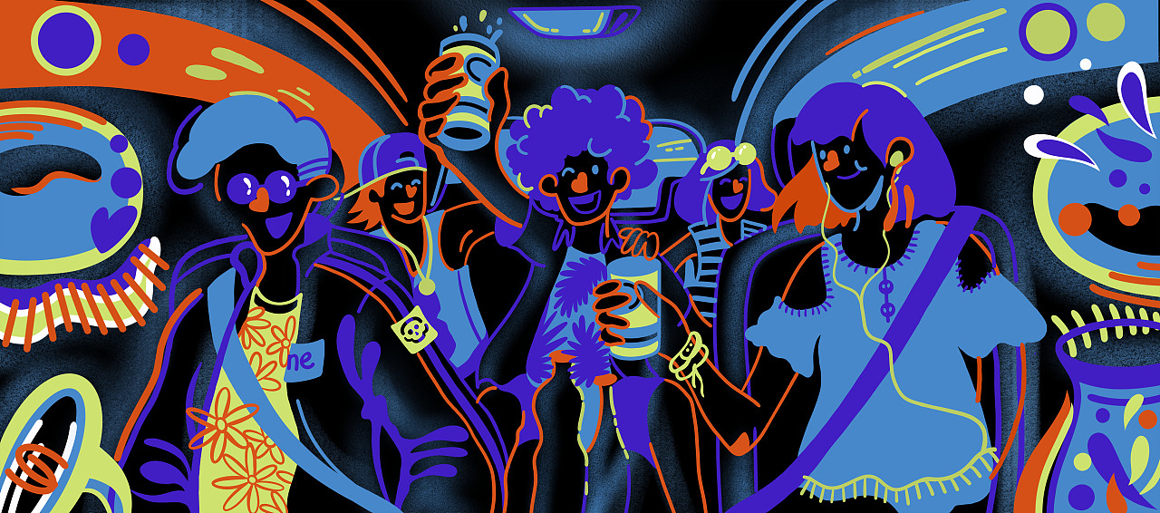 扁平小插画分享🫶