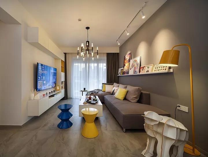 设计师为自己设计的小家,简约实用、温馨惬意!