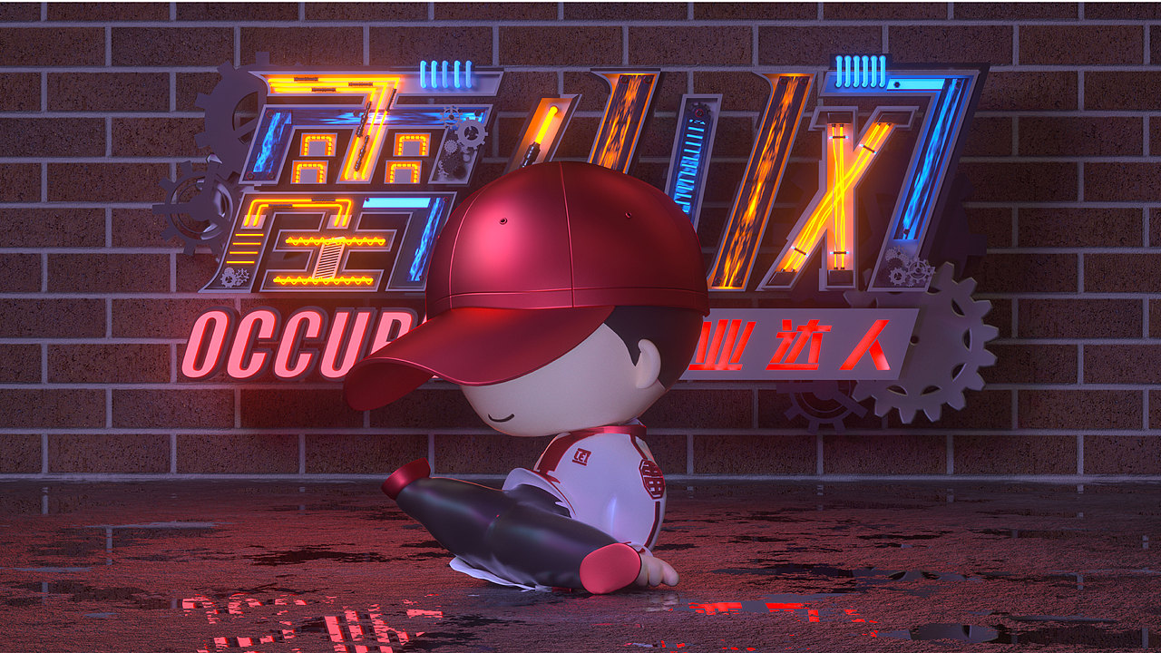 人物插画5双别half day-品牌设计328一个罐头acan悠浮-猫粮品牌全案