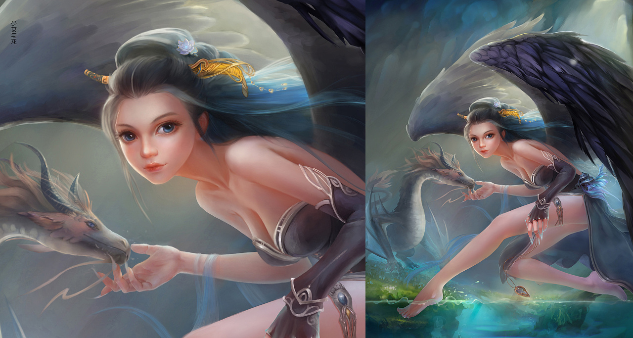 游戏原画简历作品