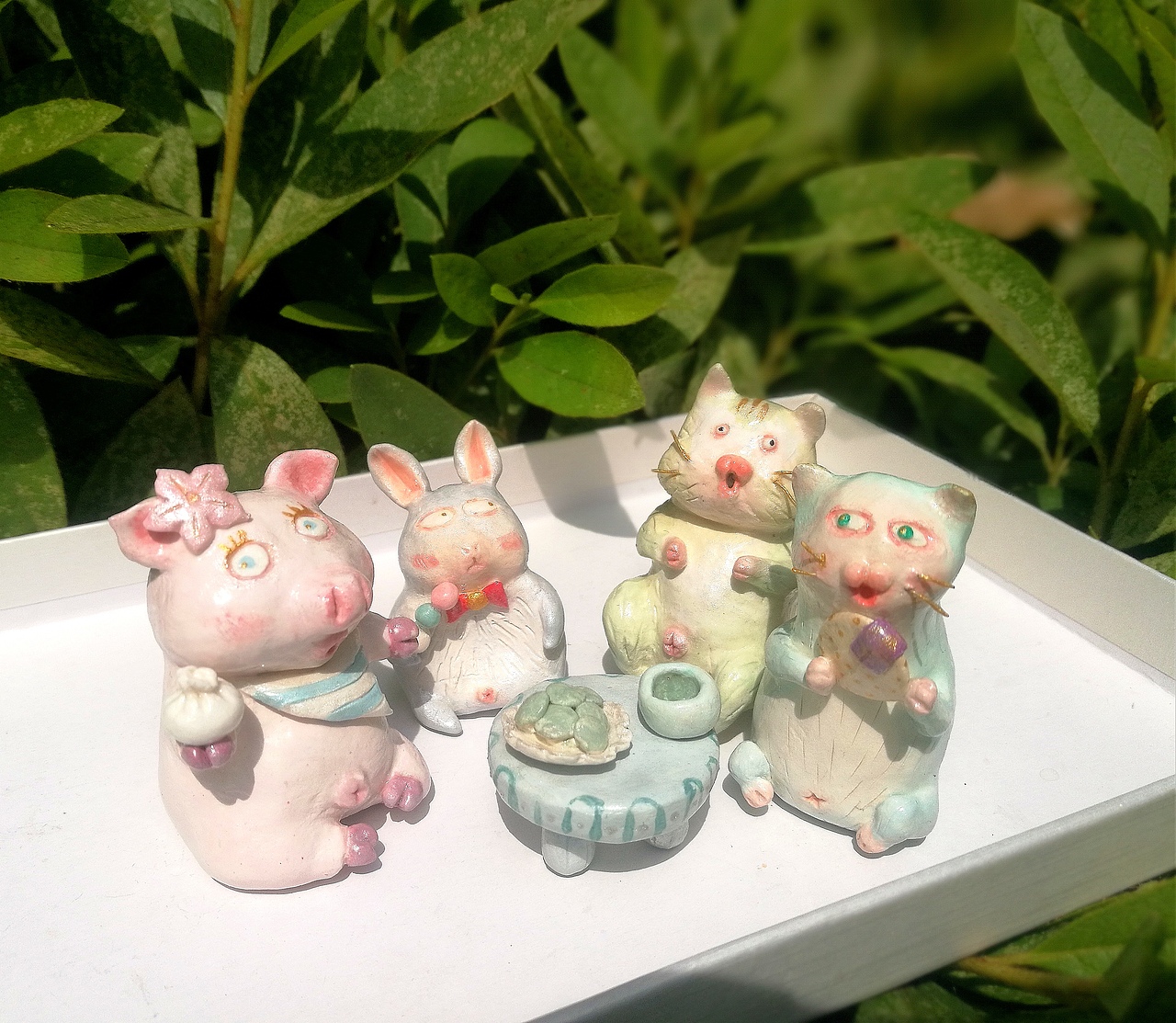 一些原创杂七杂八石塑粘土小可爱～天天吃土也开心吖～（图ZMTYwMTc1Mjgw） - 其他手工艺 - 站酷设计师土木o木原创素材 - 站酷ZCOOL