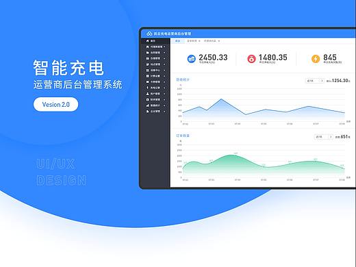 智能充电-运营商管理后台界面设计