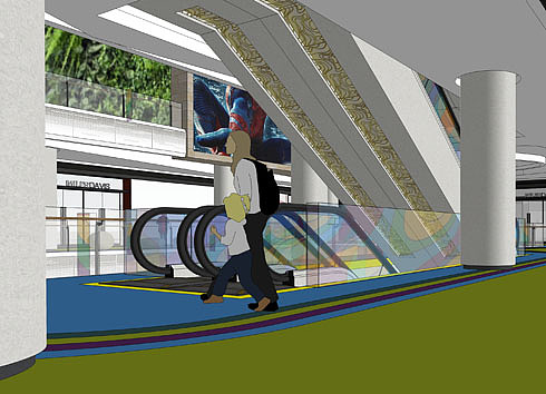 【全案设计】七彩楚雄兆顺第一城——有城市温度的商业综合体（图ZMTk3NzQwMjA=） - 建筑设计 - 站酷设计师空间印象商业设计原创素材 - 站酷ZCOOL