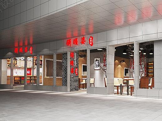 西安餐厅设计公司——俏嘎婆餐厅设计