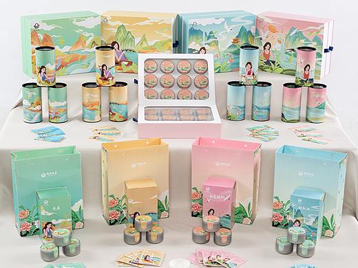 包装设计-品品香白茶年轻化包装设计