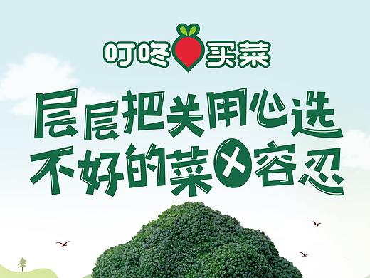 叮咚买菜插画