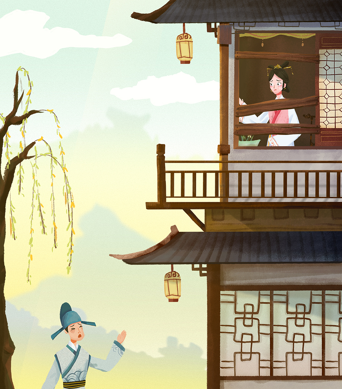 MG动画 梁山伯与祝英台（图ZMjU2Mjg1NDAw） - 绘本 - 站酷设计师折航原创素材 - 站酷ZCOOL