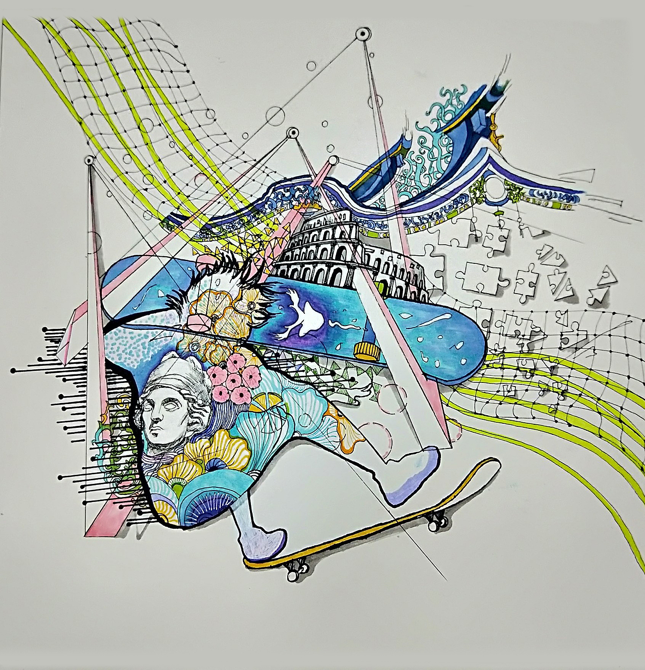 插图（图ZMTYxNzQyMzgw） - 艺术插画 - 站酷设计师大珂二瑶原创素材 - 站酷ZCOOL