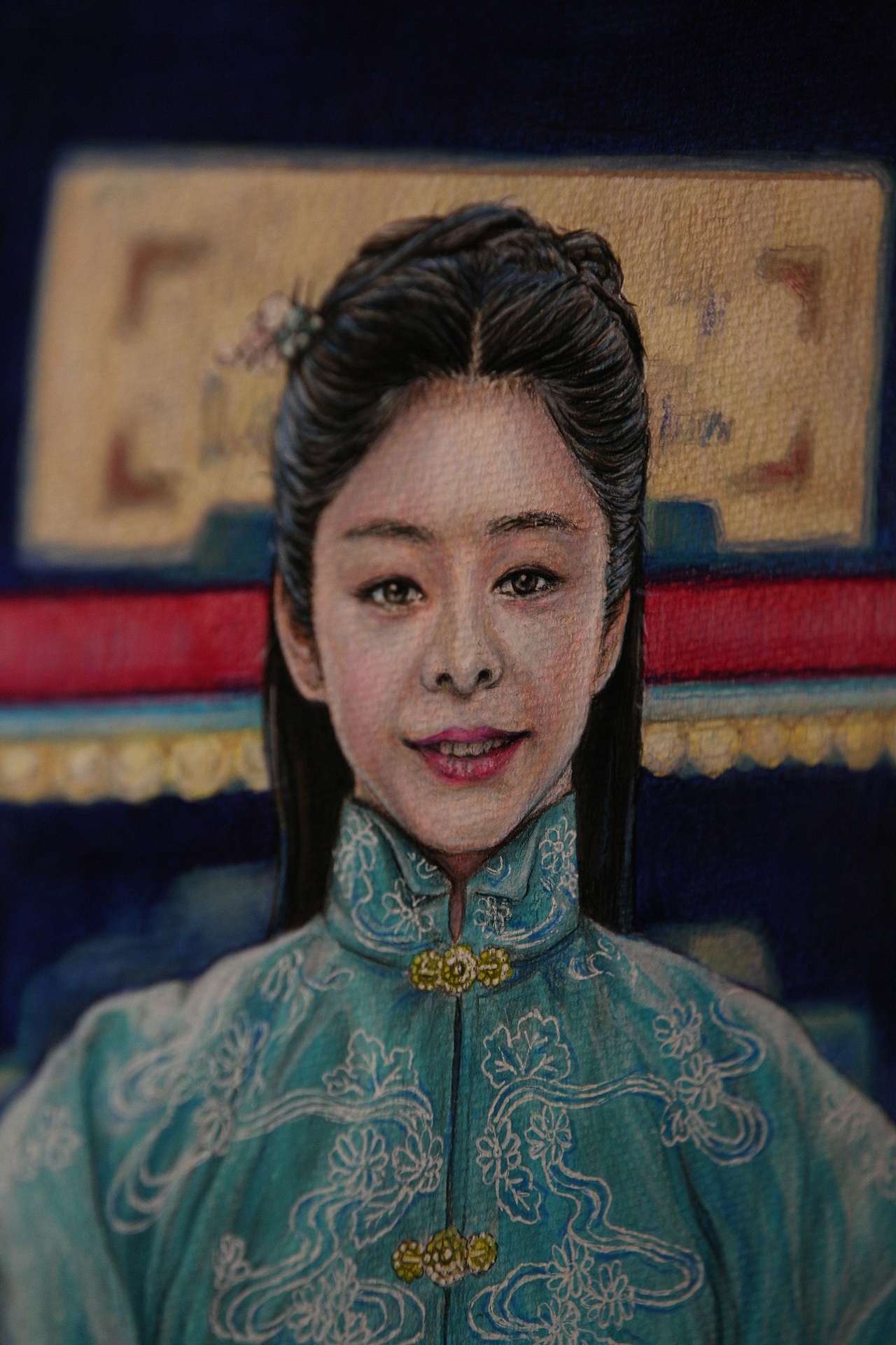 今夏（圖ZMTk1NDg1Mjg0） - 繪畫 - 站酷設(shè)計(jì)師陳逸清原創(chuàng)素材 - 站酷ZCOOL