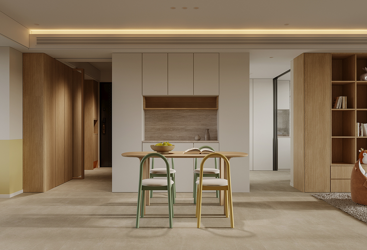 现代简约风格效果图表现（图ZMjkyMTgyMzI4） - 家装设计 - 站酷设计师呜叽唛叽原创素材 - 站酷ZCOOL