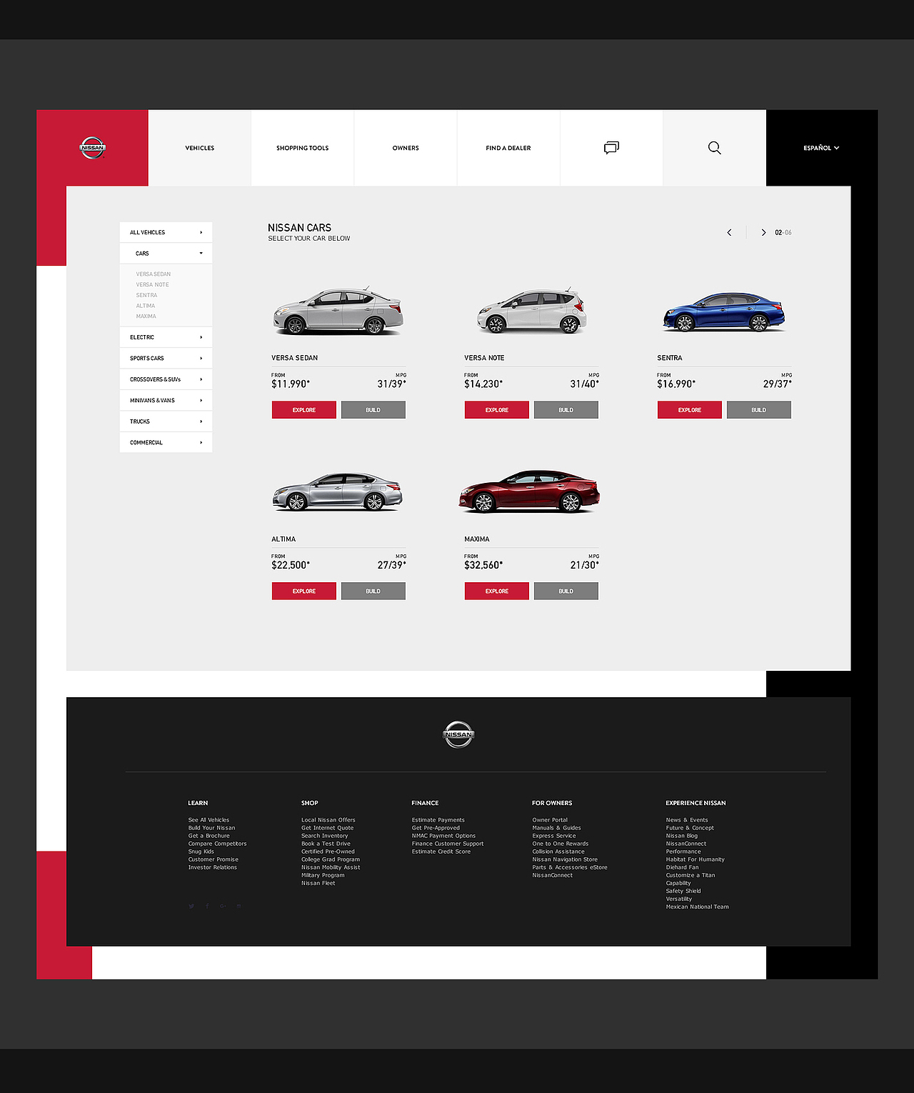 Nissa Website Redesign（图ZNjMwMDk0ODA=） - 企业官网 - 站酷设计师lynlo原创素材 - 站酷ZCOOL