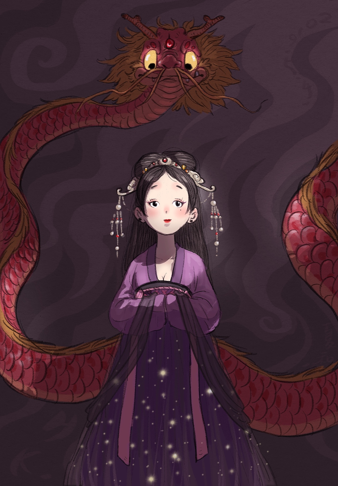 龙与女2（图ZMTU3MDMyNTU2） - 创作习作 - 站酷设计师夏和原创素材 - 站酷ZCOOL