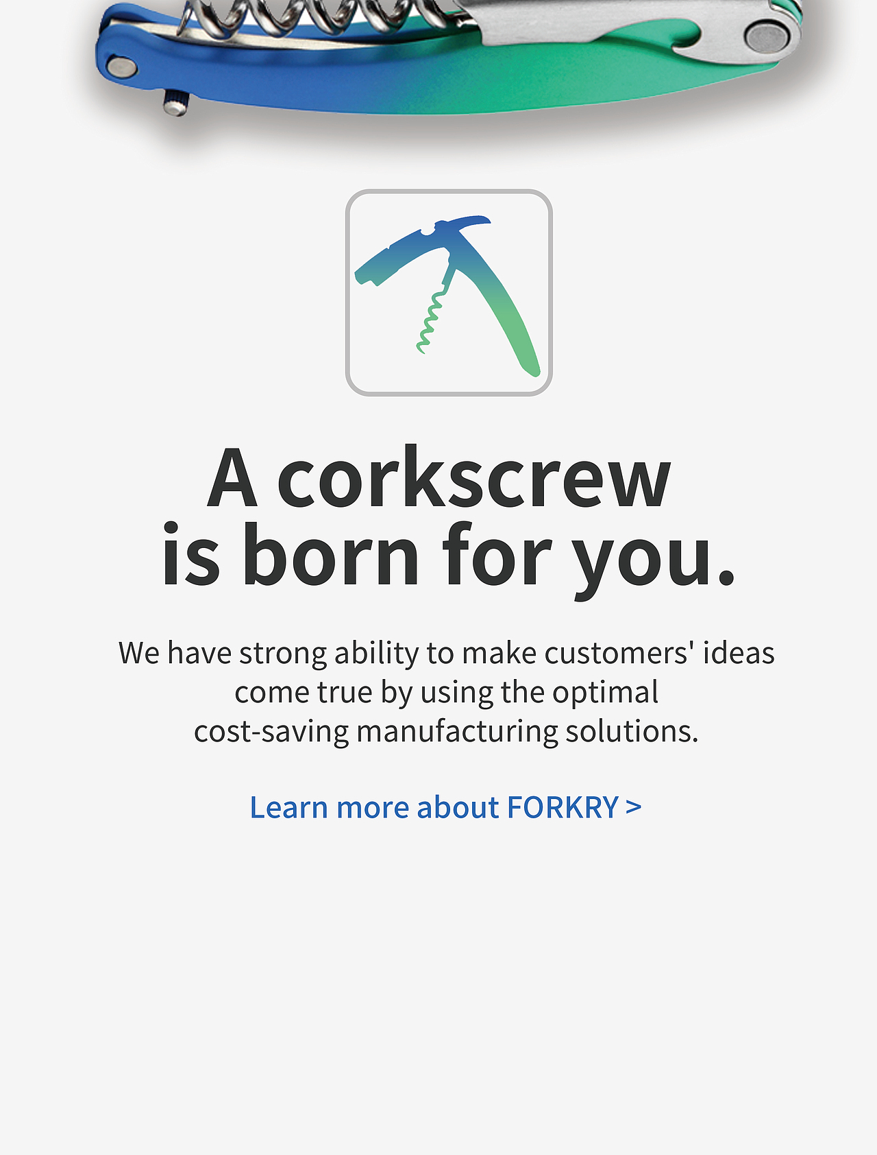 Forkry Corkscrew产品宣传册设计（广交会用）（图ZMTkwNzQ5OTY0） - 书籍/画册 - 站酷设计师hiphopnc原创素材 - 站酷ZCOOL