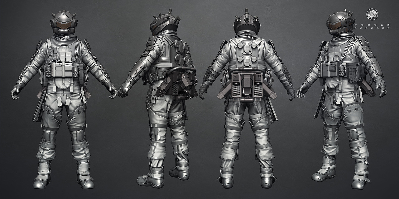 赤核第五期高模作品展示（图ZMjc1MjM2NDQ0） - 人物/生物 - 站酷设计师赤核数字艺术原创素材 - 站酷ZCOOL