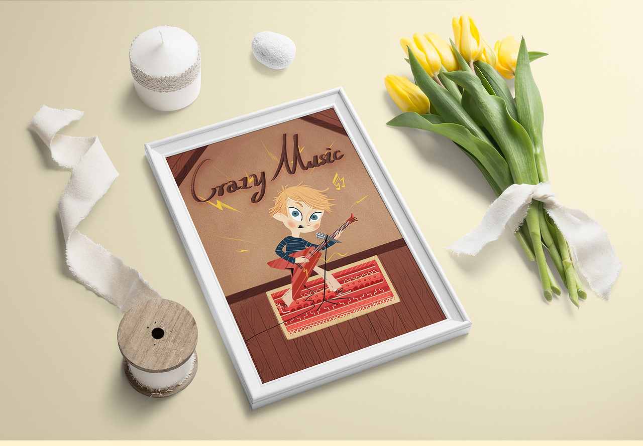 兒童插畫(huà)--音樂(lè)主題（圖ZMjA2Njc1MzAw） - 兒童插畫(huà) - 站酷設(shè)計(jì)師詺劍EElEleEleven原創(chuàng)素材 - 站酷ZCOOL