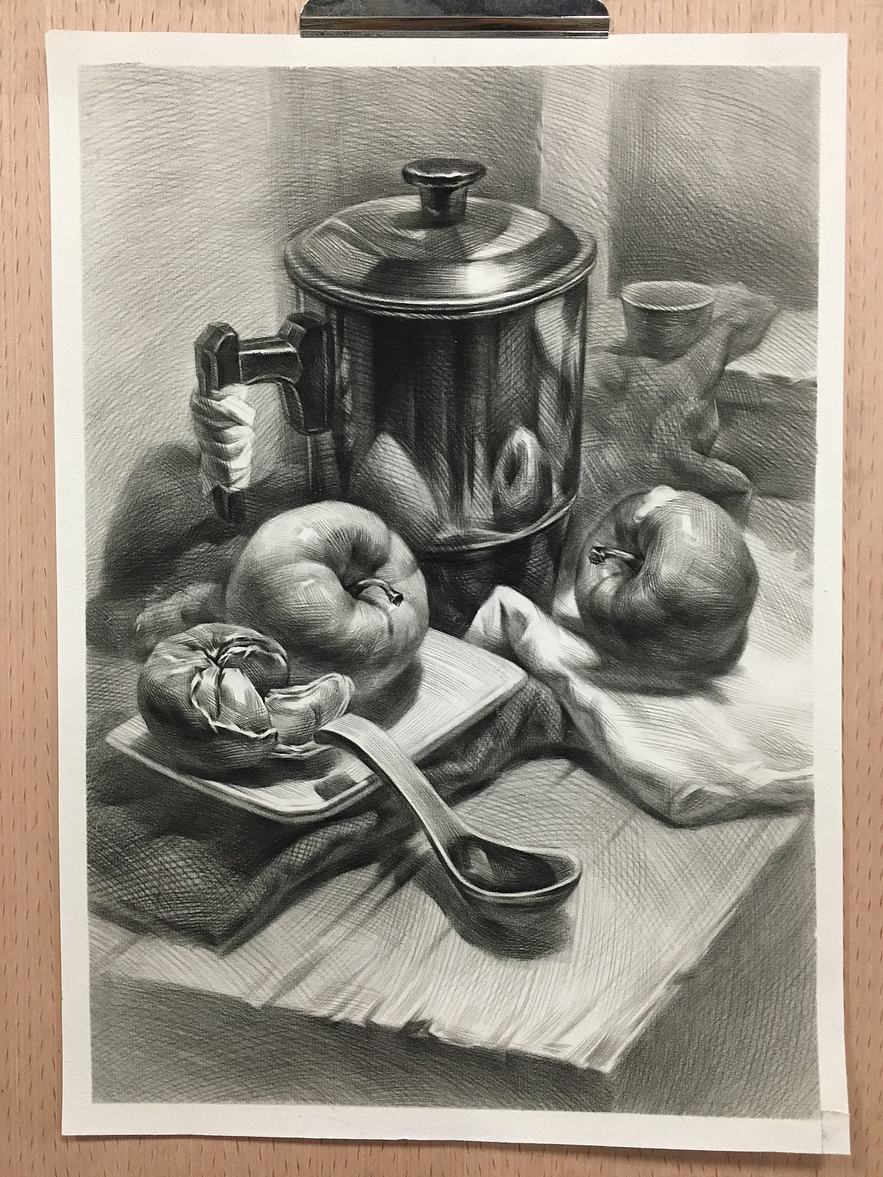 素描静物|纯艺术|绘画|蓝叶青雨_原创作品-站酷zcool