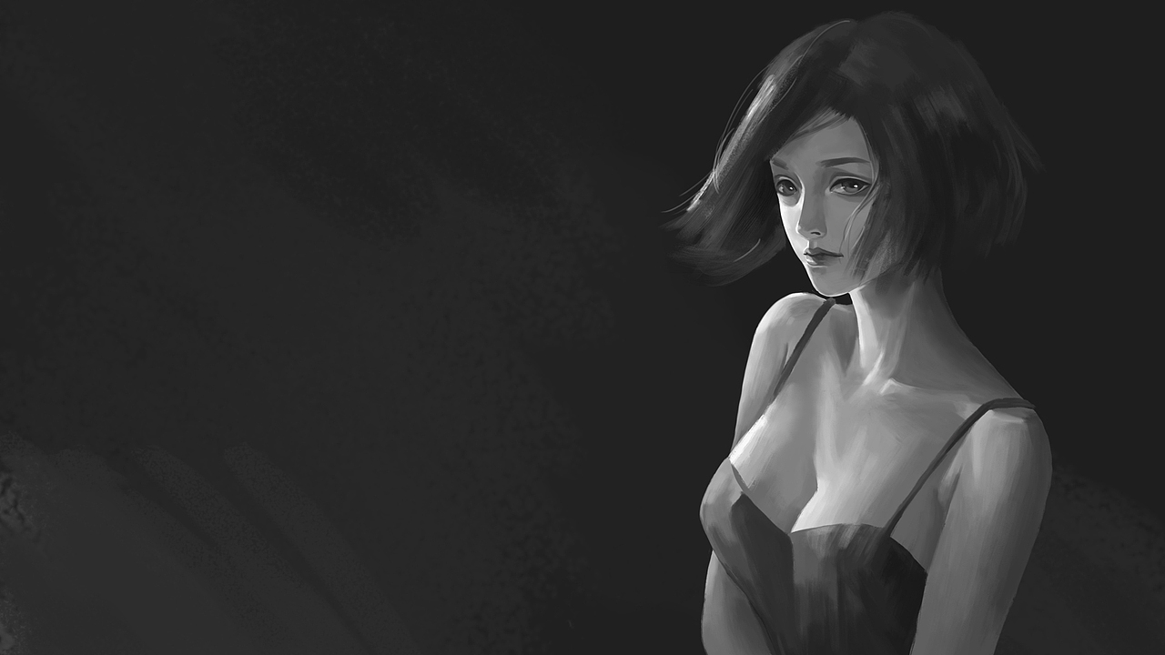 前段时间手绘临摹